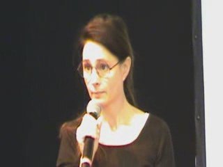 Anouk Grinberg lit Rosa Luxembourg -Fête de l'Humanité 2009