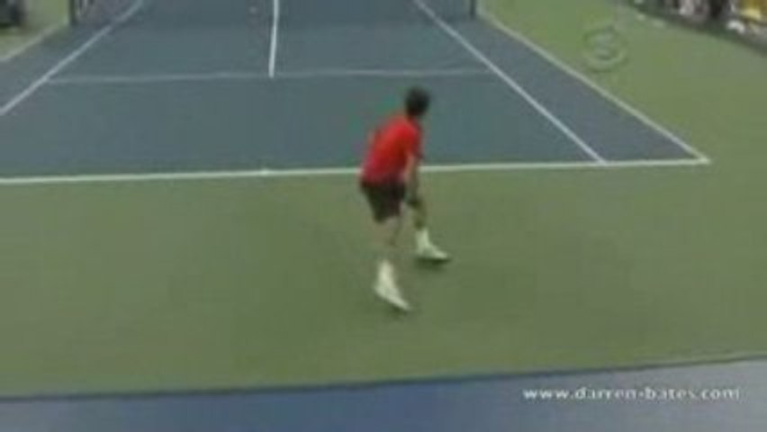 Us Open: colpo incredibile di Federer - Video Dailymotion