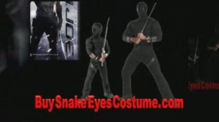 G.I. Joe Snakes Eyes Costume