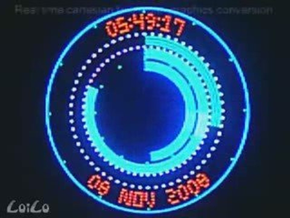Coolest clock ever