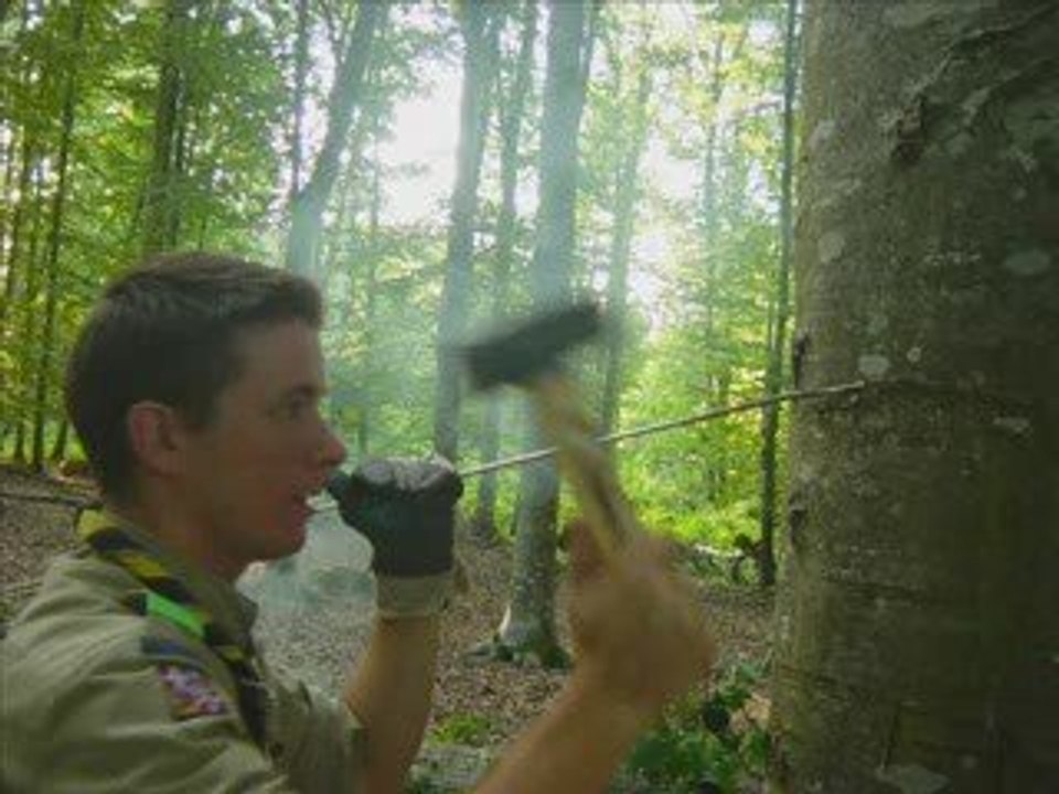 camp scout troupe 1ère Annecy AGSE 2009