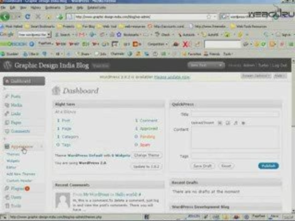Wordpress Theme Installation Tutorial