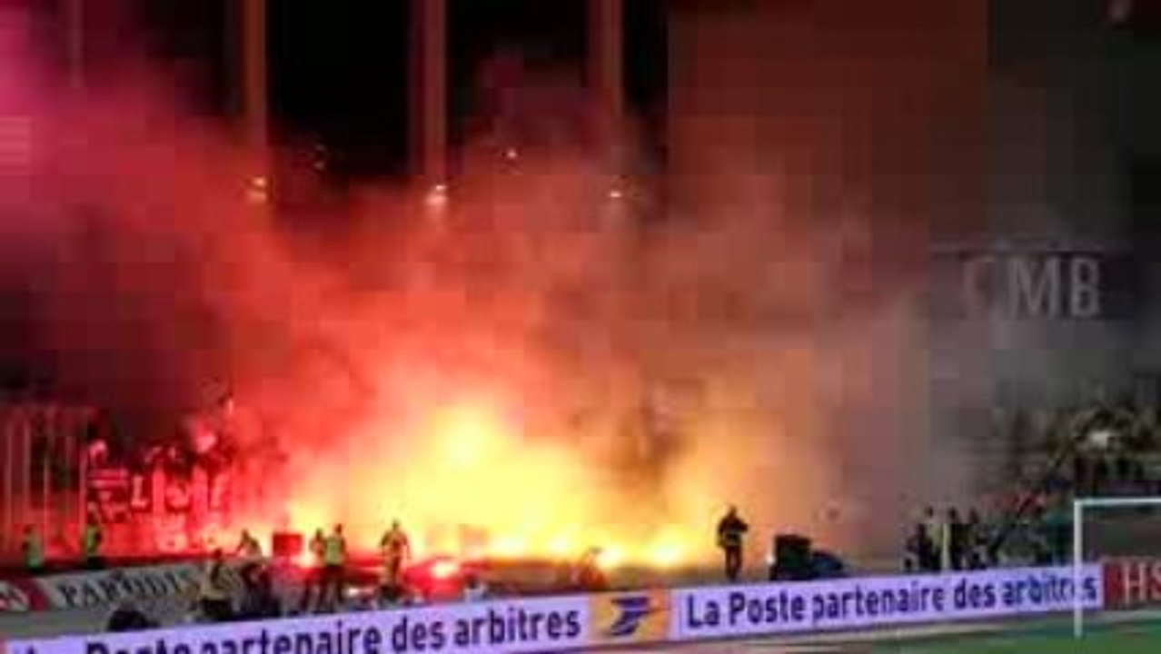 MONACO - PSG : PARISIEN PARCAGE PENDANT LE MATCH 2009 HQ