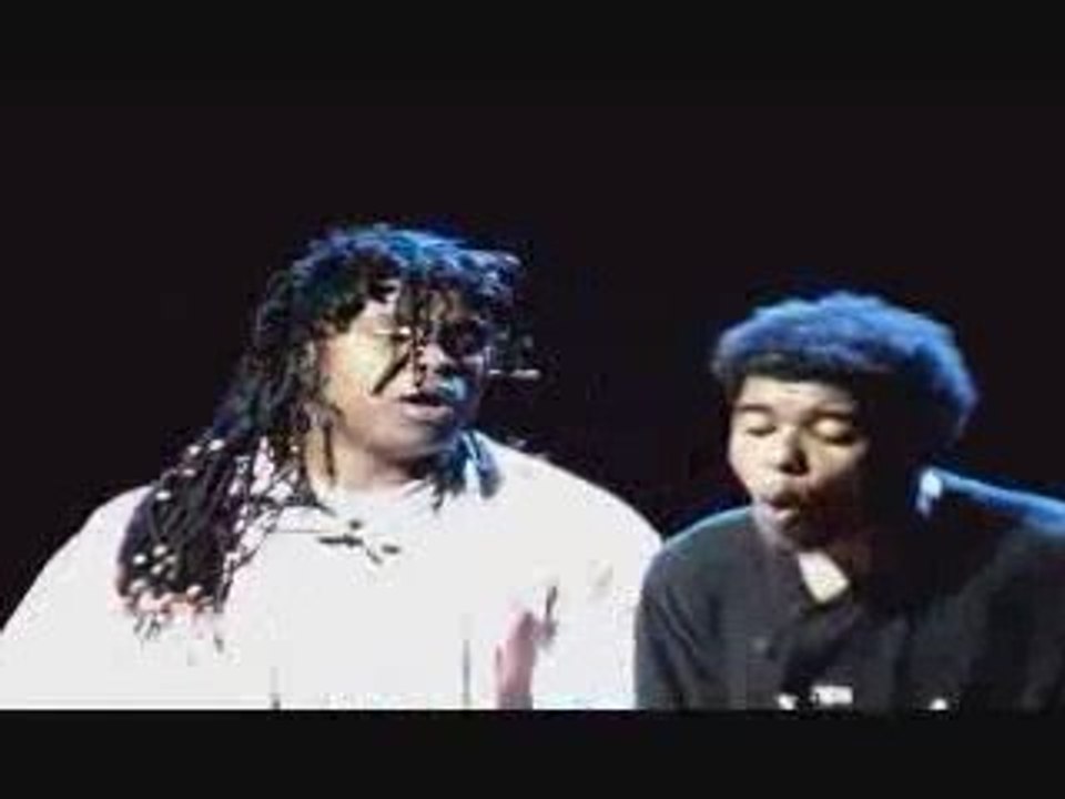 téat la kour "kosa i fé ri a zot" [5] spectacle kréol