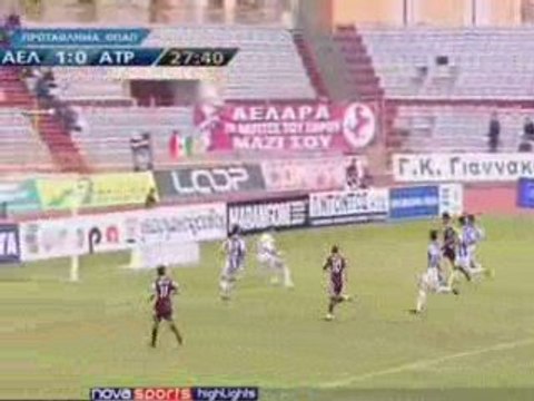 3nd AEL-Atromitos 2-2 Novasport TV 2009-10 Greece