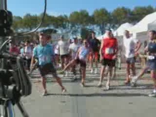 Echauffement course "les boulevards de Colomiers" 2