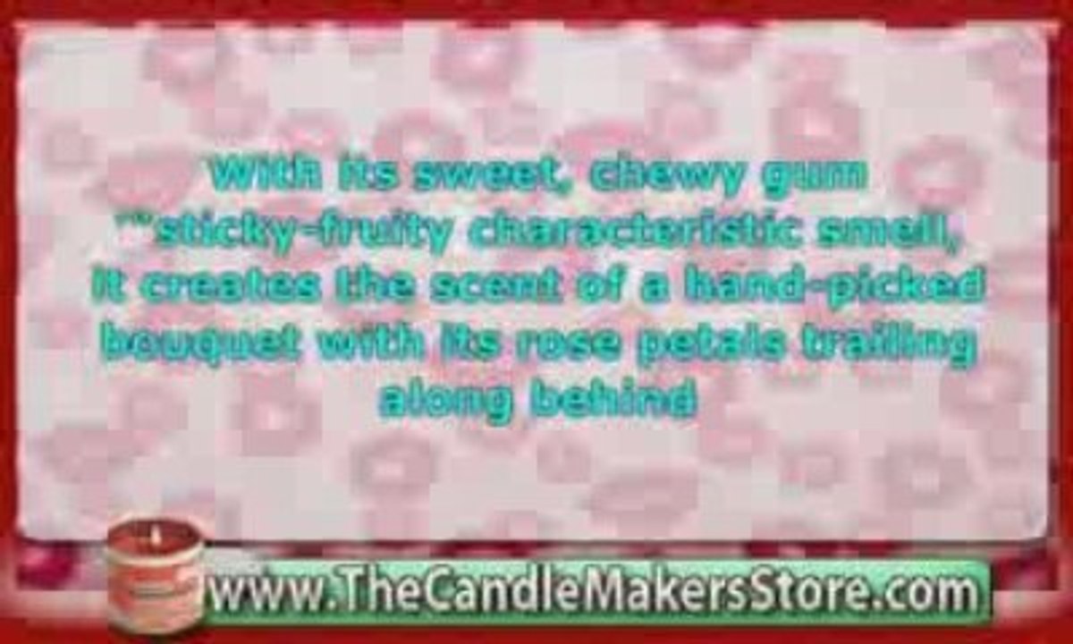 Home Scents For Candles: Passionate Kisses Fragrance