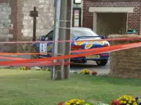 Tête à queue José Barbara Rallye du Béthunois ES8