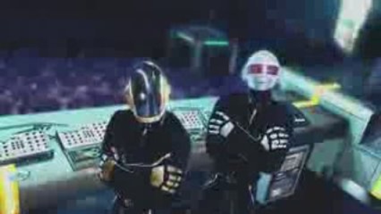 Les Daft Punk dans DJ Hero (Daft Punk vs Queen)