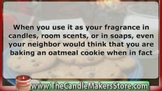 Home Scents For Candles: Oatmeal Cookie Fragrance
