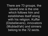 the 72 Muslim sects about whom the prophet warned