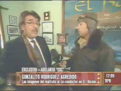 AGRESION GONZALITO CQC INTENDENTE ROMERA