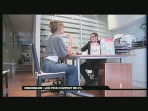 Au JT de M6, La fausse cliente de l'agence immobllière