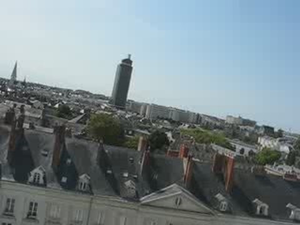 Nantes : vue aérienne grande roue