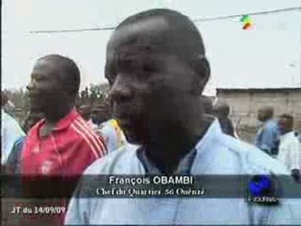 Opération de deguerpissement du domaine public à Brazzaville