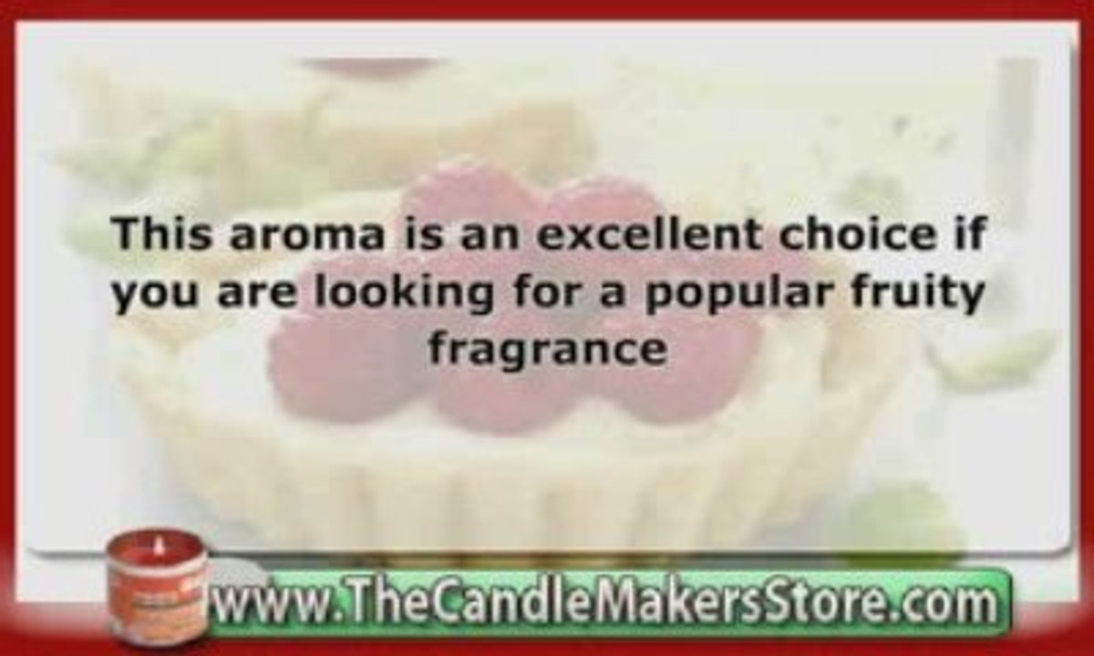 Home Scents For Candles: Tart Red Raspberry Fragrance