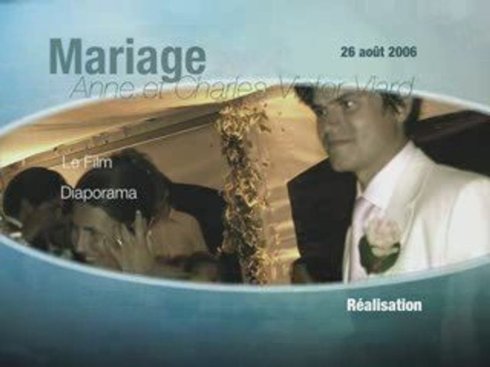 Menu DVD Mariage