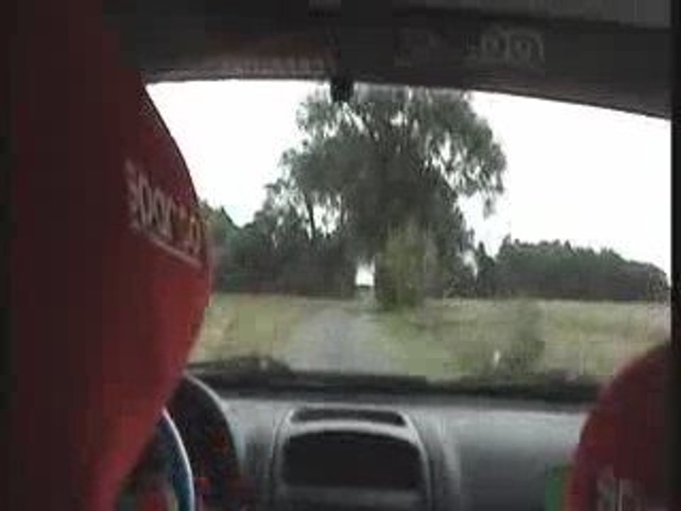 Rallye Bethune 2009 ES12 Marc De Meyere/Antoine Guisse