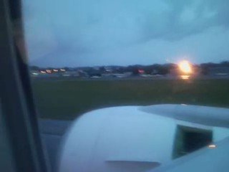 atterrissage Pointe a Pitre le raizet pole caraibes