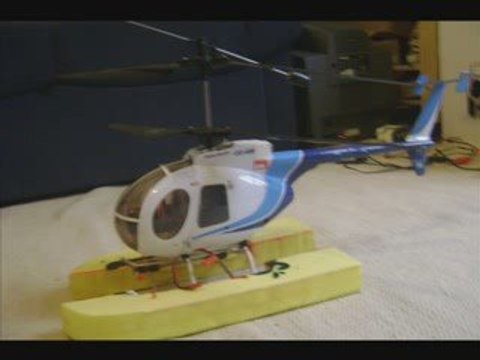 16 Big Lama Version Hughes MD- 500 avec Flotteurs