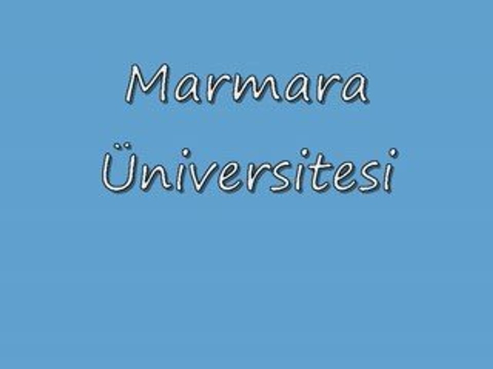 marmara universitesi