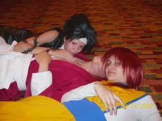 Hiei and Kurama Cosplay Yaoi