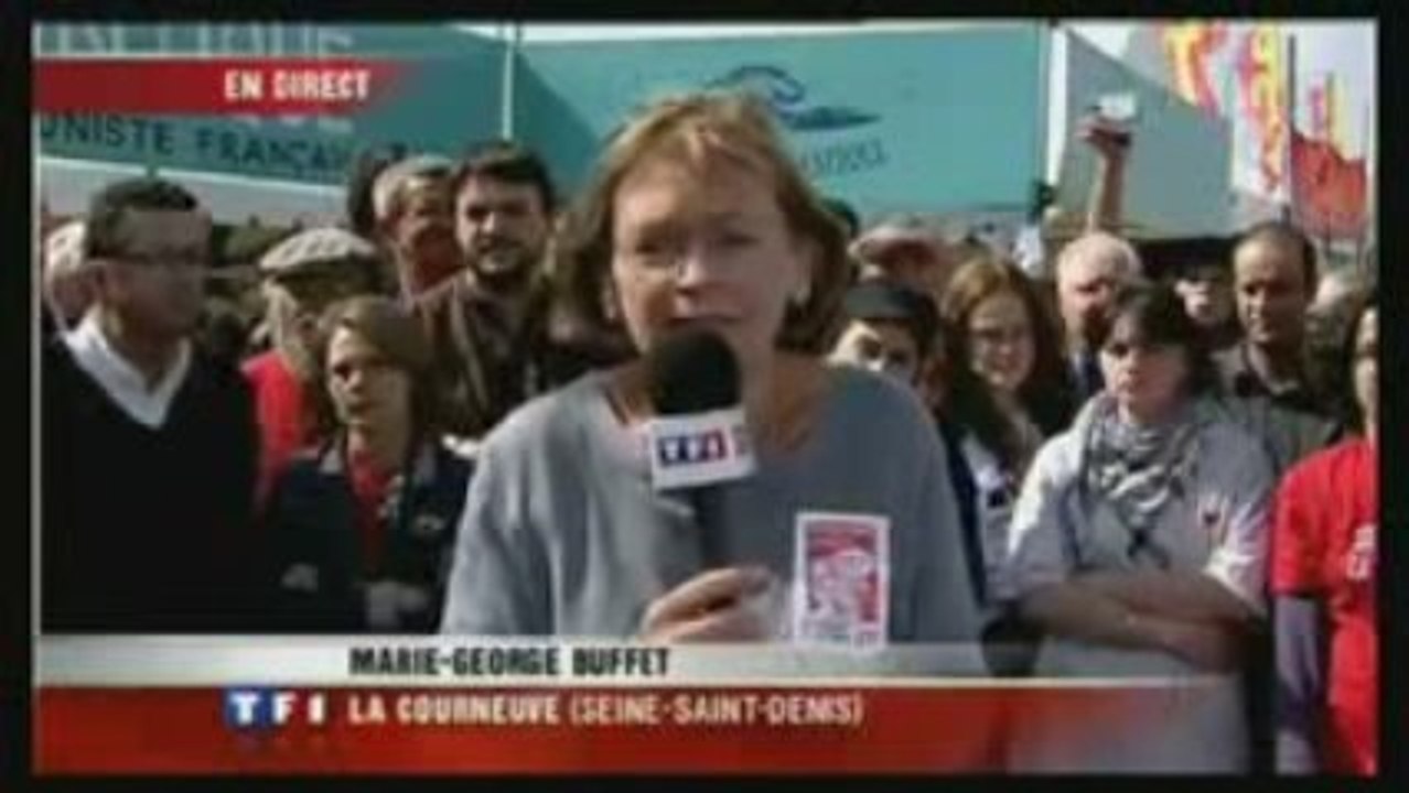 Duplex Fête de L'Humanité : Marie George Buffet