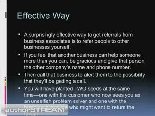 Relationships and Network Marketing