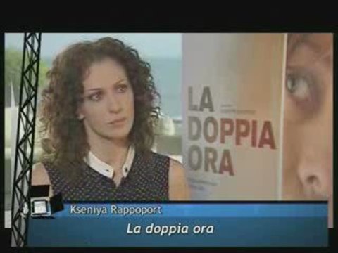 Intervista a Kseniya Rappoport per La doppia ora