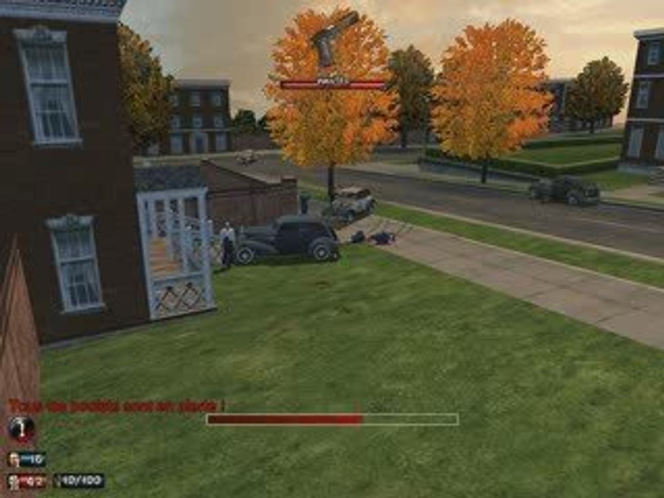 C'est même pas dangereux de courir une arme à la main !