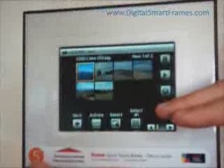 2009 Kodak Digital Photo Frames Quick Touch Border Overview