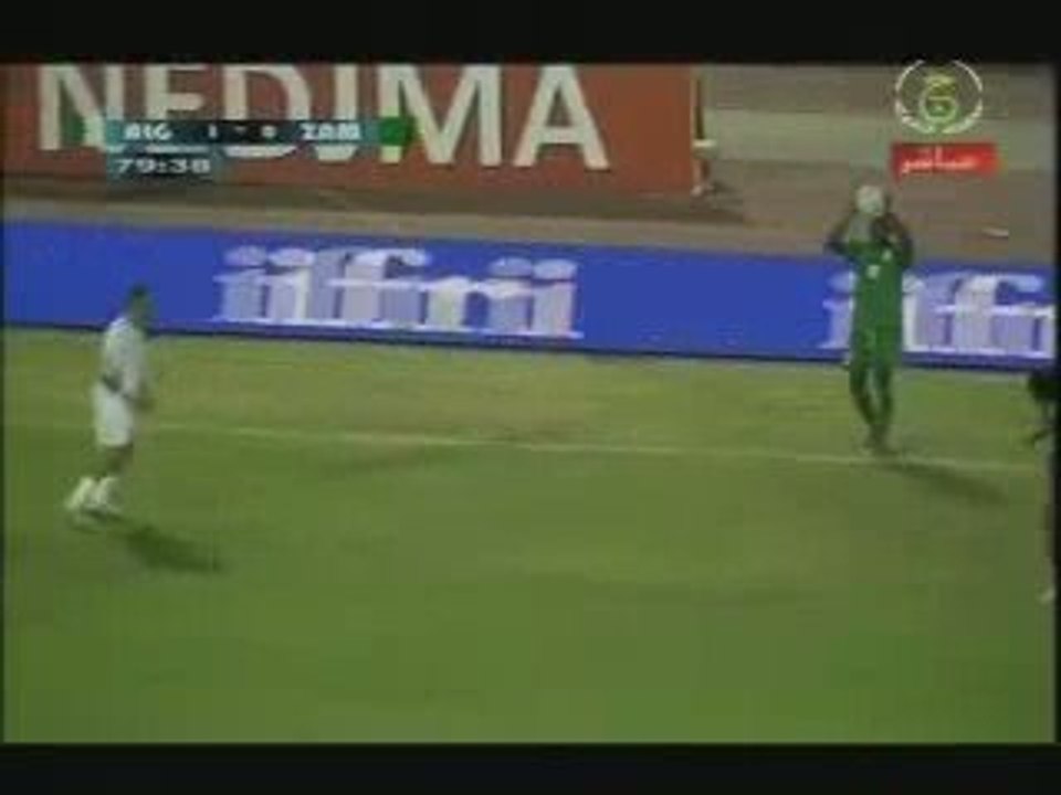 Algérie VS Zambia زامبيا VS الجزائر Partie 11