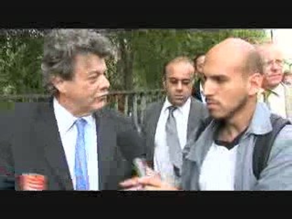 ITW Jean-Louis Borloo F1 Sarcelles