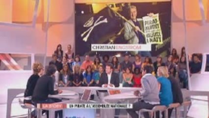 Le Parti Pirate dans l'Edition Spéciale de C+ 15/09/09