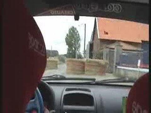 Rallye Bethune 2009 ES13 Marc De Meyere/Antoine Guisse