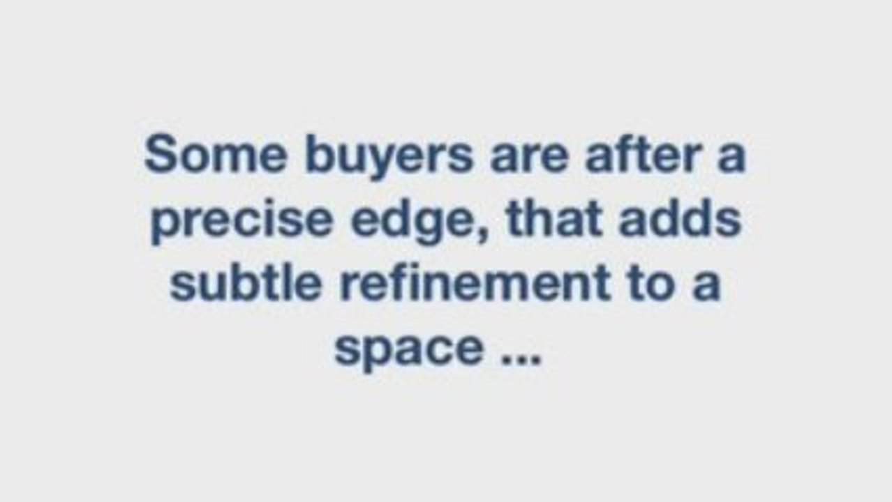 Tile Edge Types for Floors