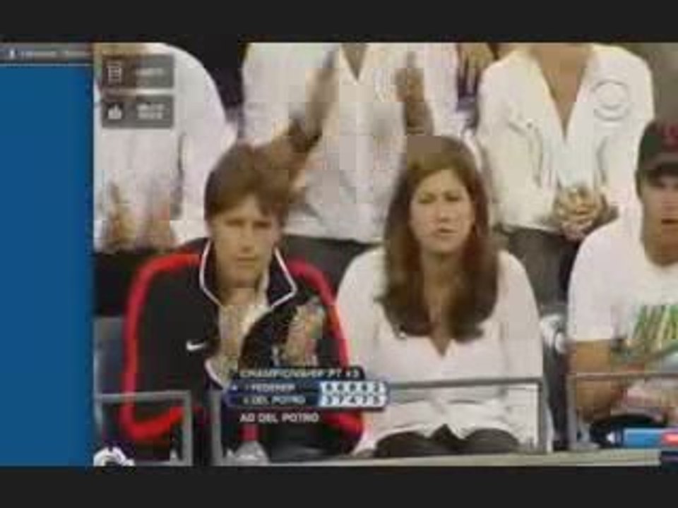 Roger Federer vs Del Potro US Open Final 2009