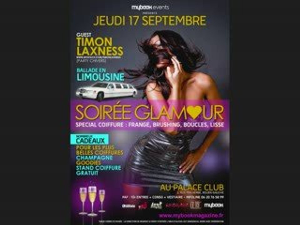 Soirée Mybook Glamour - Rouen - Jeudi 17 septembre 2009