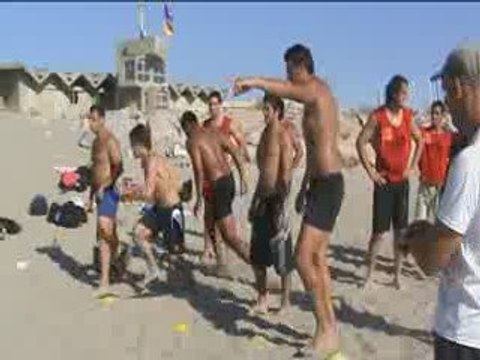 USAP Espoirs Stage plage St Cyprien