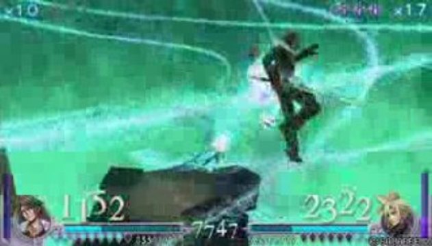 DISSIDIA final fantasy Squall VS Cloud strife