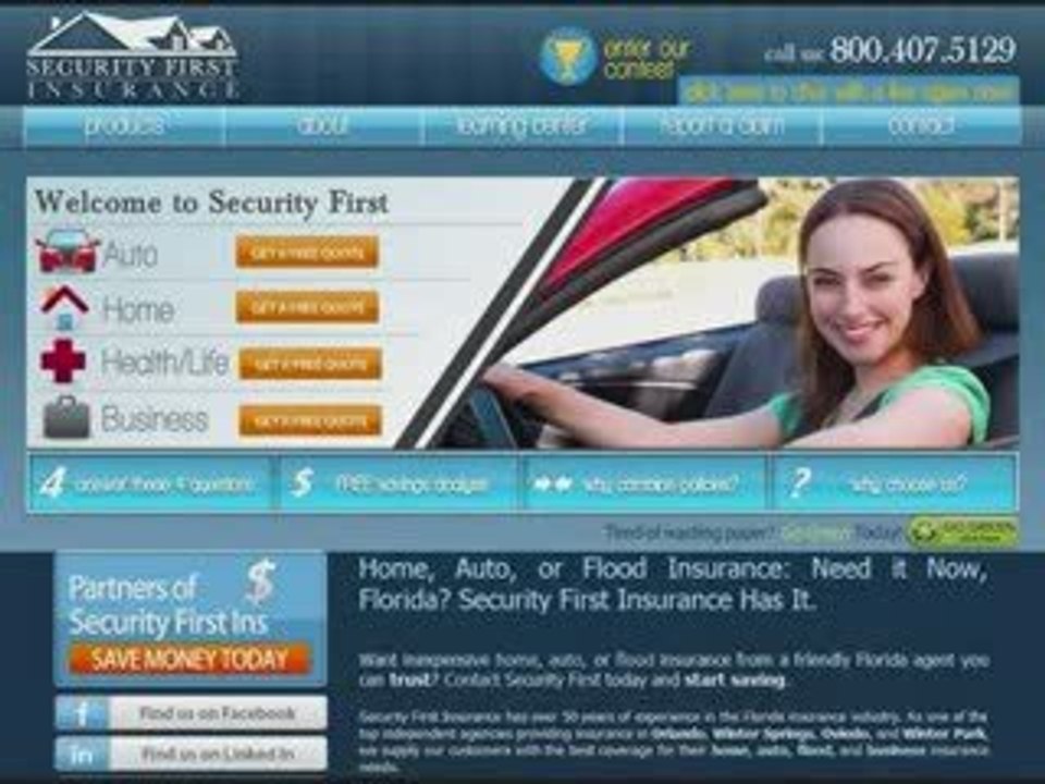 Security First Insurance  - Insurance, Home & Auto, Orlando