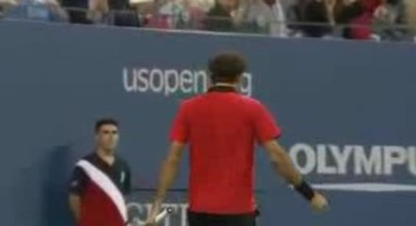Federer - Son plus beau coup - US Open 2009