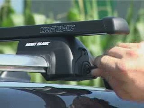 Barres de toit en acier pour véhicule