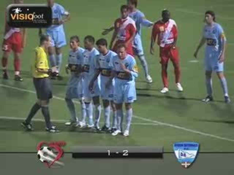 Beauvais - Bayonne : 1-2 (1-2).
