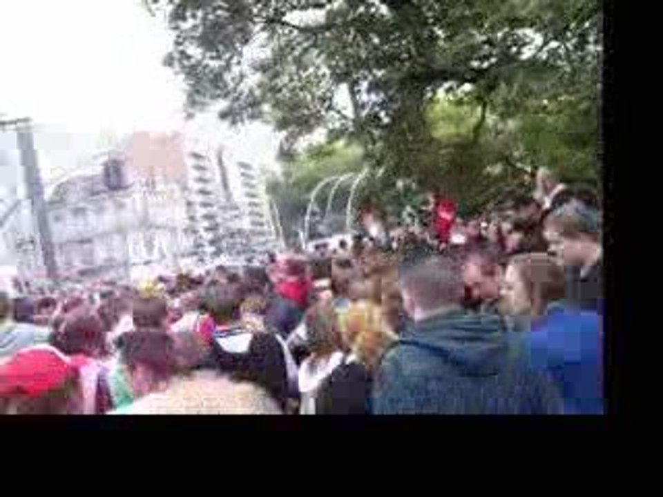 Début de la parade @ City Parade 2009 - Liege