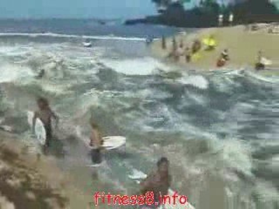 surf at river, nice technique