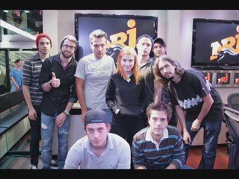 paramore sur NRJ dans l'émission sans interdit part.2