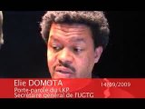 Point Actu avec ELie Domota du LKP