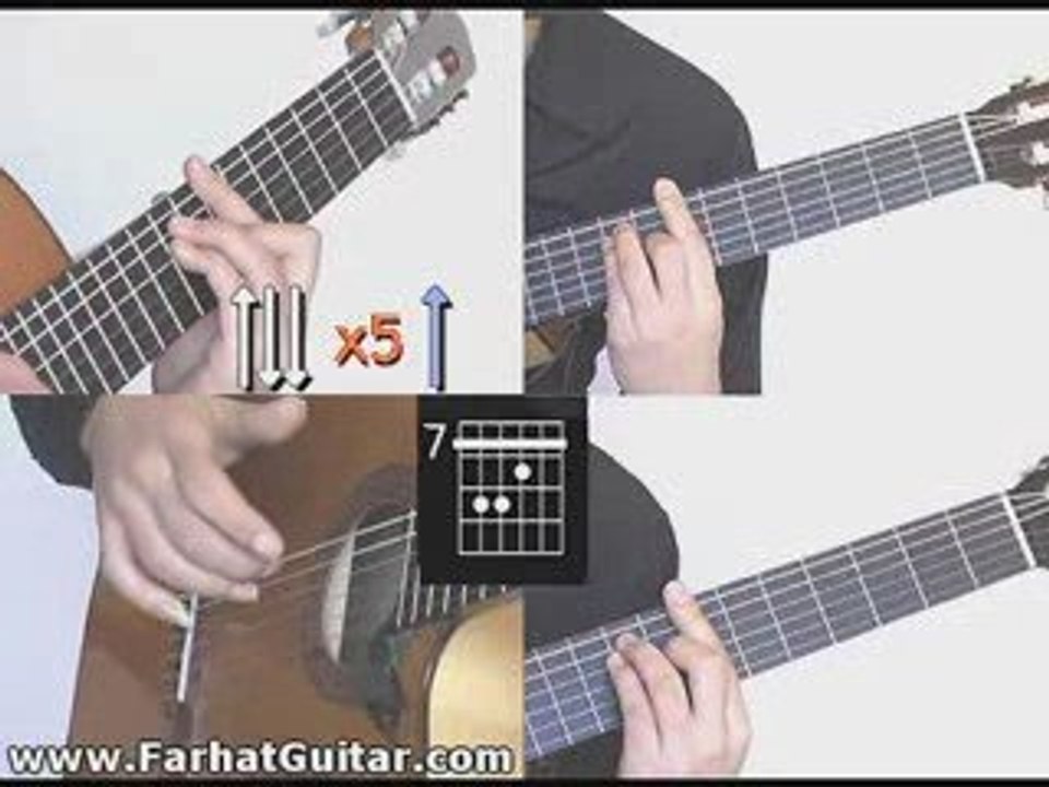 Volare - gypsy kings Guitar Cover Part 3 FarhatGuitar.com