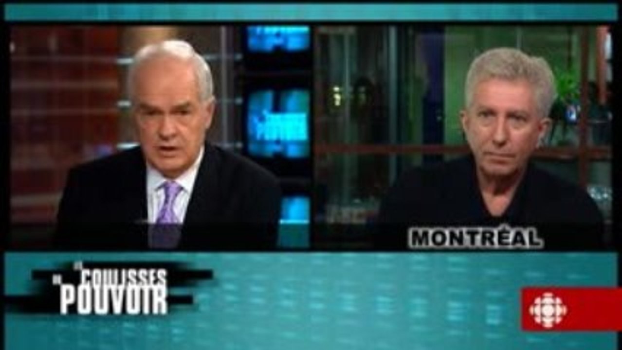 Les coulisses du pouvoir - Entrevue Gilles Duceppe